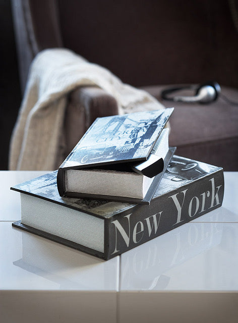 Book NEW YORK förvaringsbox 2 st