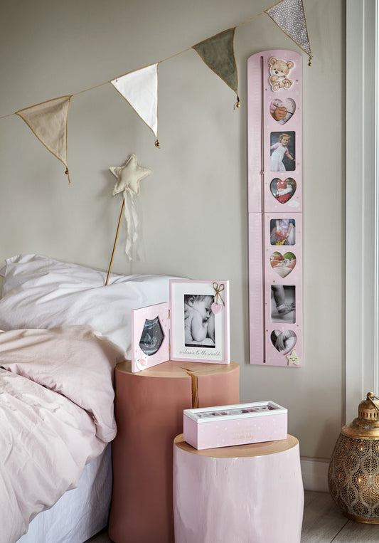 Growing Up minneslåda rosa