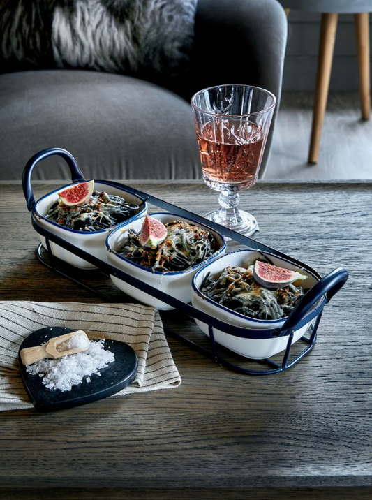 Othilia 3 eldfasta formar med stativ