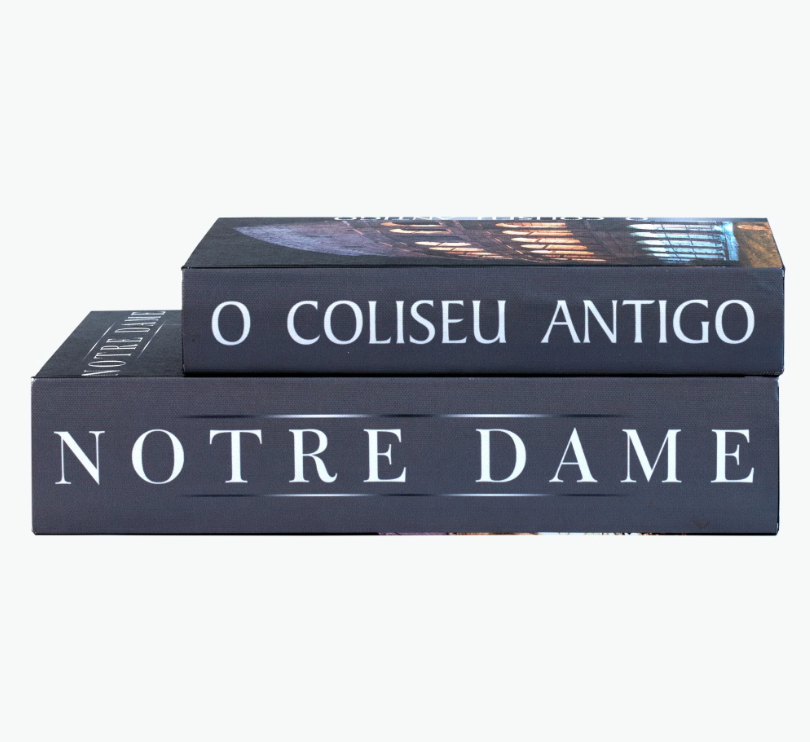 Broneeri Notre Dame ja Colosseum, 2 tk.