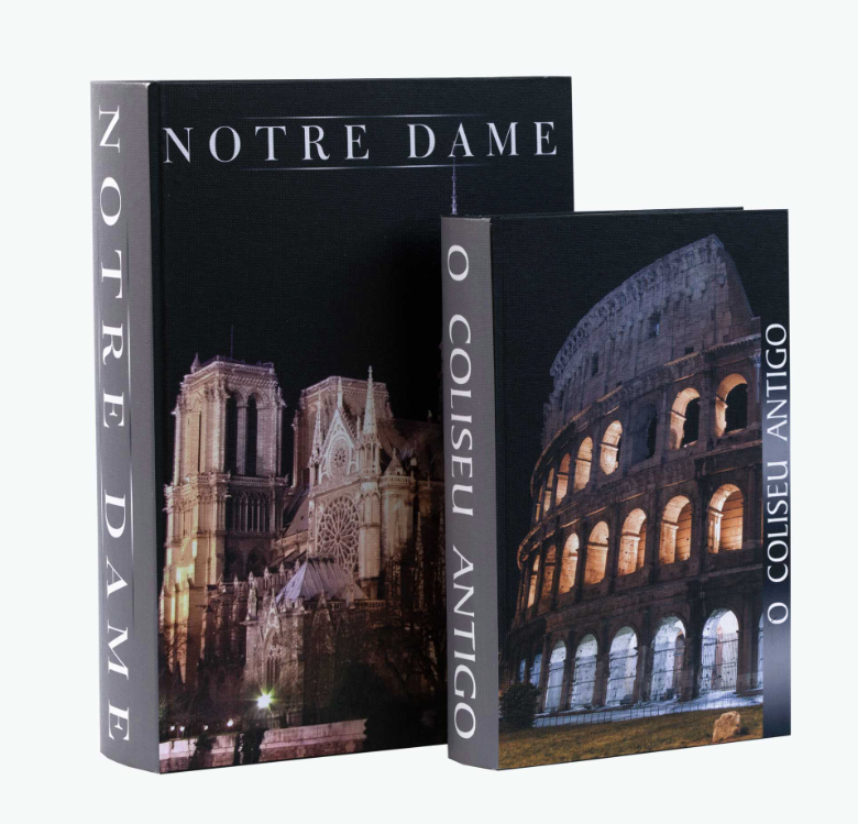Broneeri Notre Dame ja Colosseum, 2 tk.
