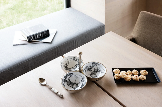 Belvedere tredelad skål