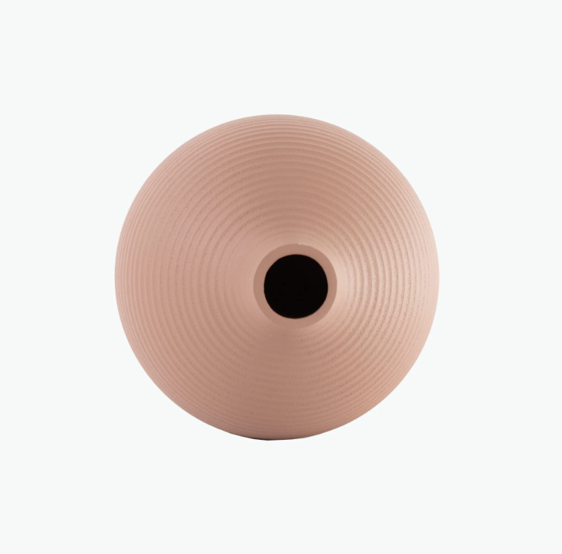 Shapes dusty pink vas liten H: 15 cm