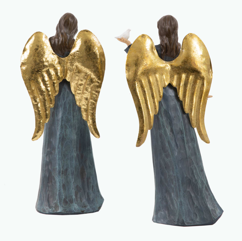 Leylah figur blå set à 2