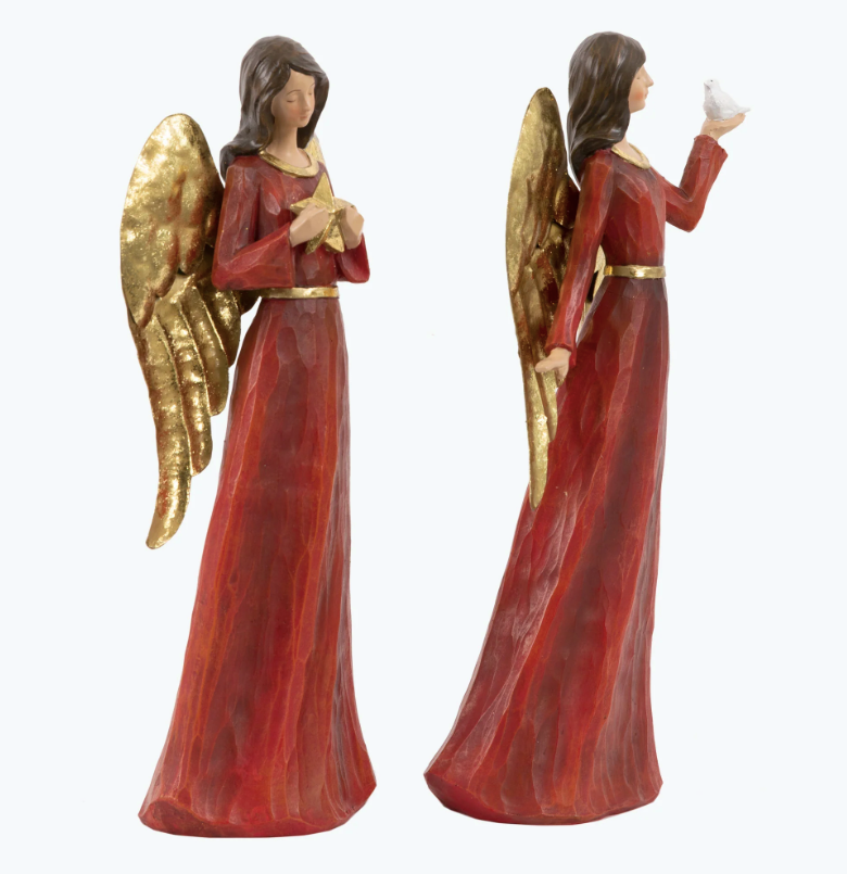Leylah figur röd set à 2