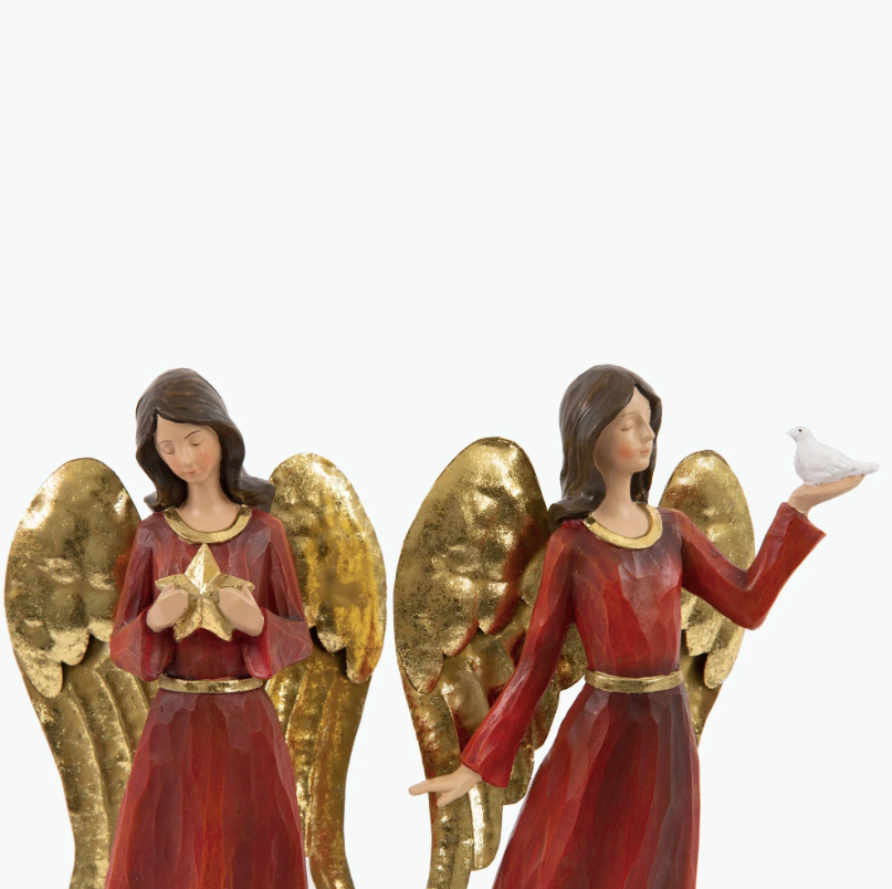 Leylah figur röd set à 2