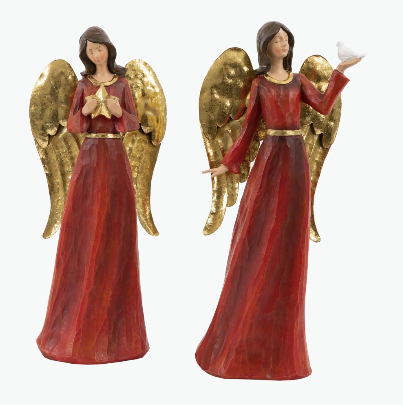 Leylah figur röd set à 2