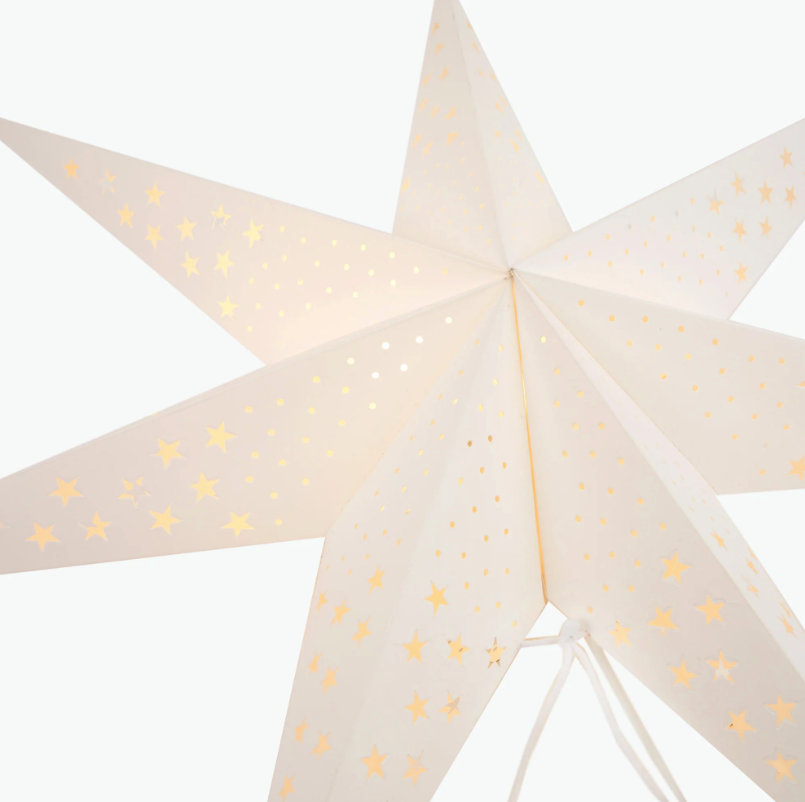 Stella White adventsstjärna 75 cm