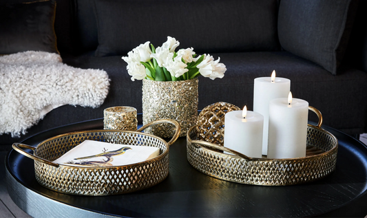 Ambience blockljus vitt 10 cm 1st