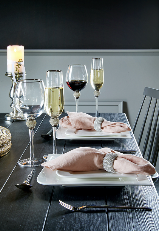 Brilliance servettring 4 st