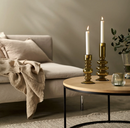 Aurora Green ljusstake 18 cm