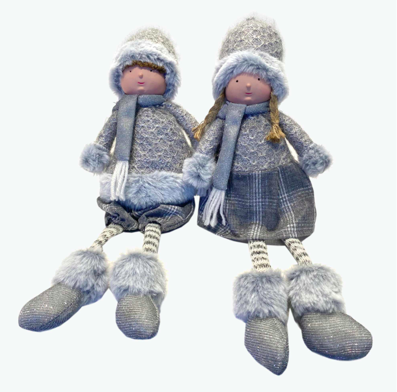 Santa Children tomtebarn set à 2