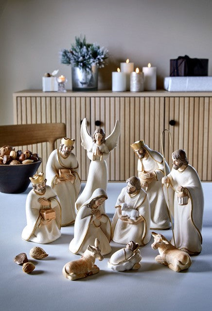 Bethlehem julkrubba beige