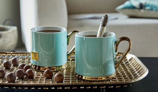 Pastel Mint mugg 2 st