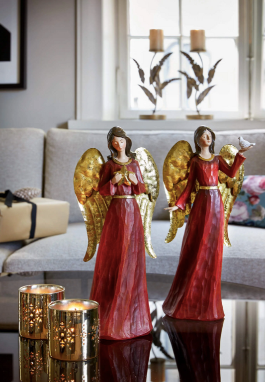 Leylah figur röd set à 2
