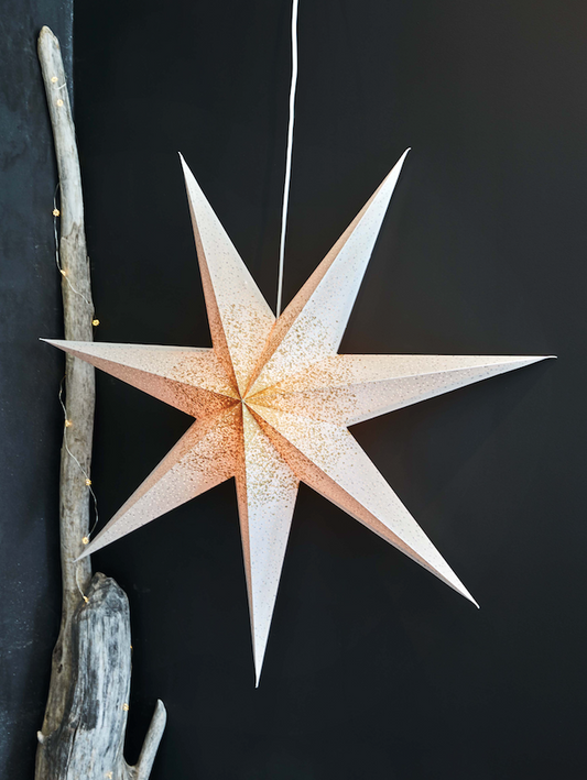 Stella White adventsstjärna 75 cm