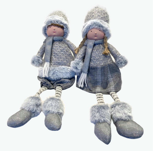 Santa Children tomtebarn set à 2