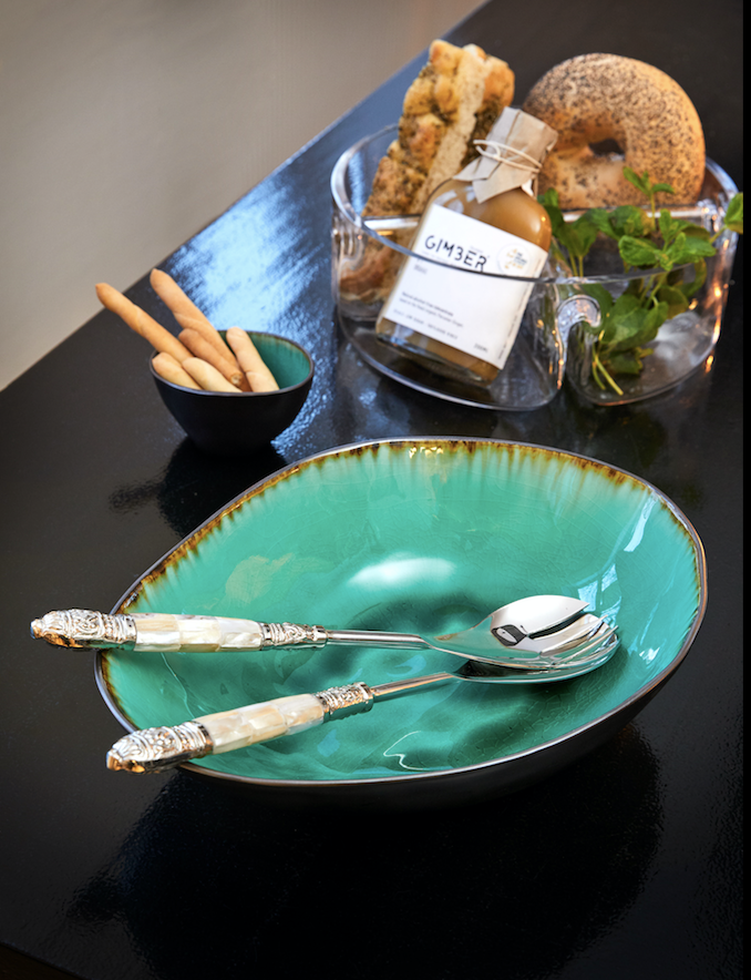 Green Jungle skål stor