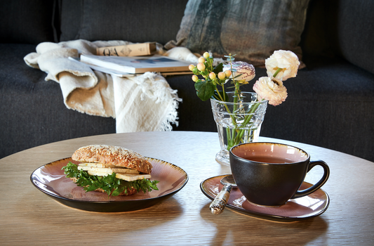 Pink Pleasure assiett 4 st