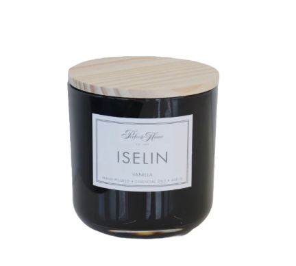 Iselin Black doftljus vanilj